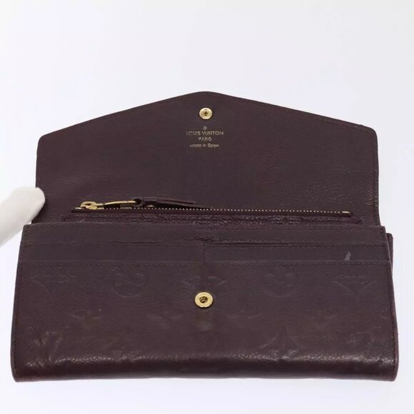 LOUIS VUITTON Empreinte Portefeuille Curieuse Wallet Purple - Picture 10 of 16